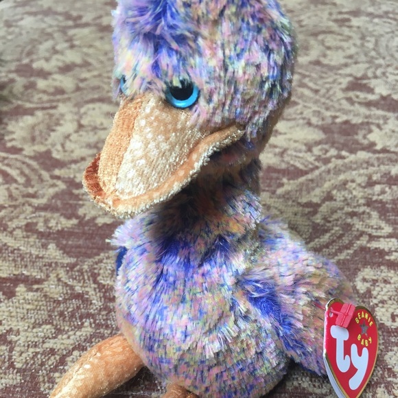 dinky the duck beanie baby